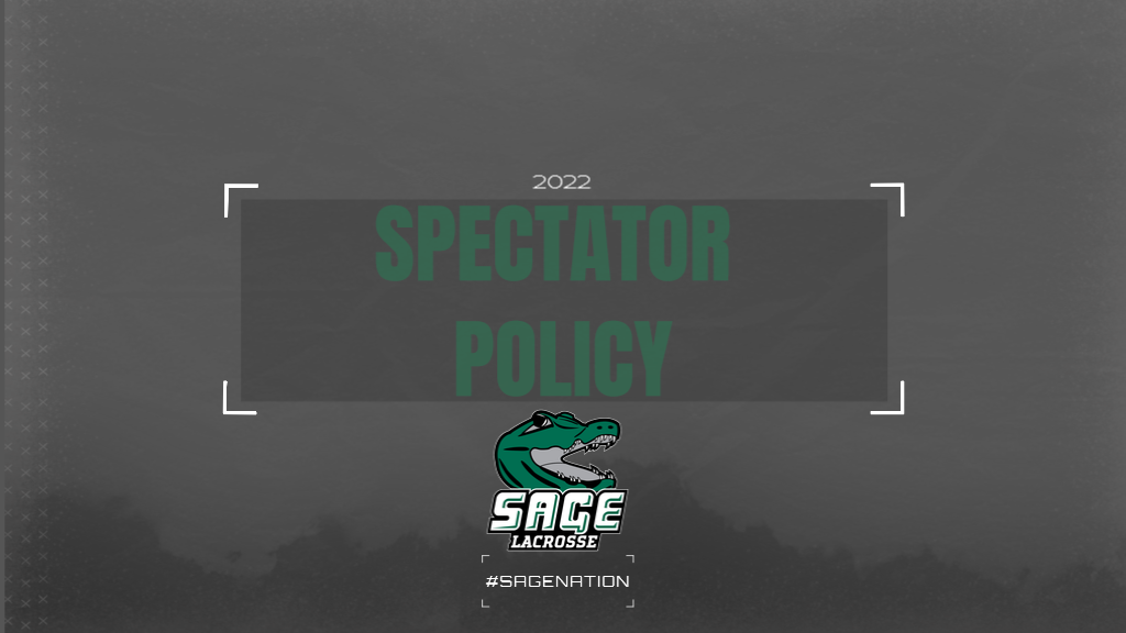 2022 RSC Lacrosse Spectator Policy